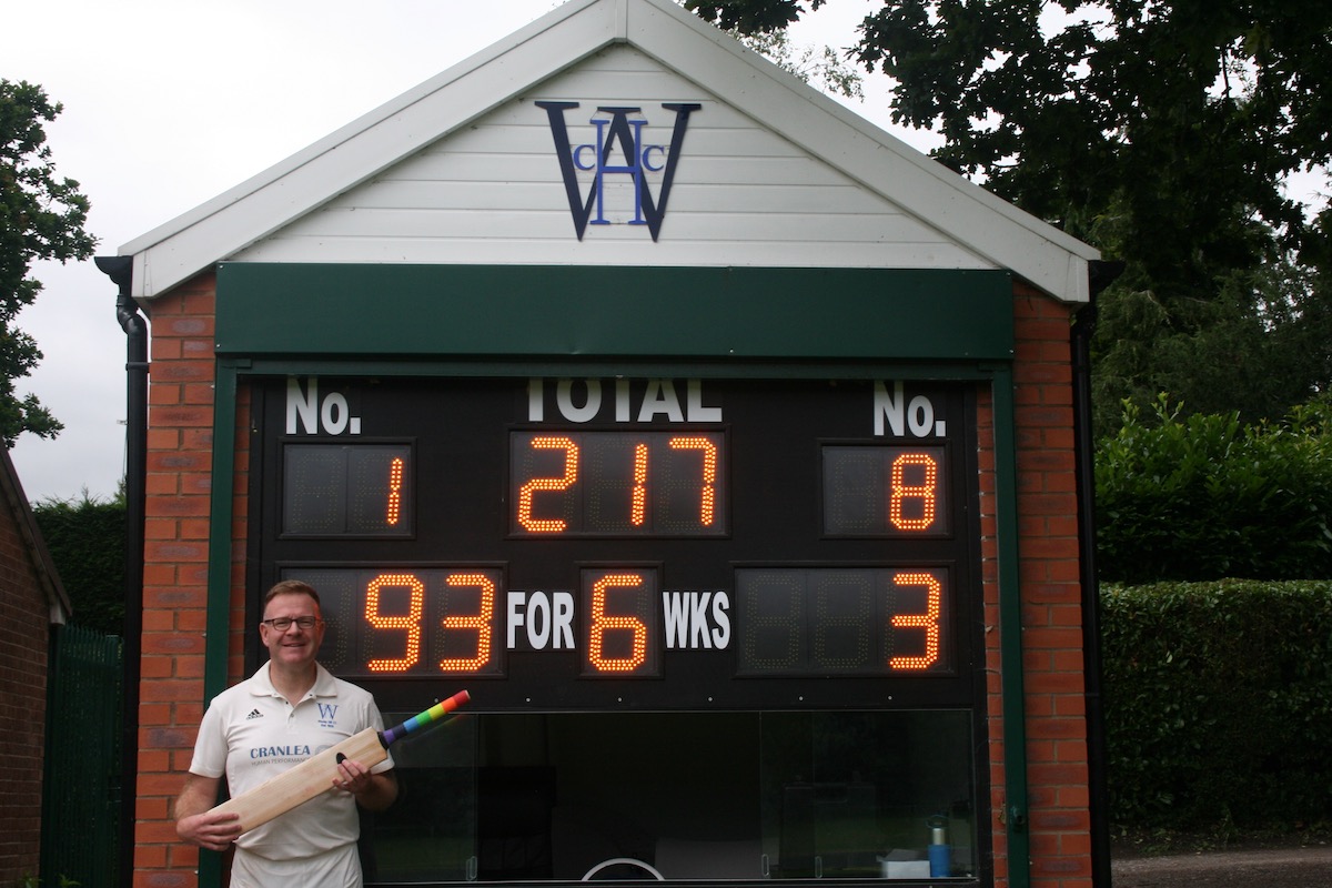 Lachlan Smith Cricket match