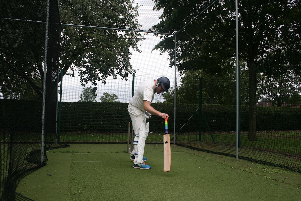 Lachlan Smith Rainbow Cricket bat