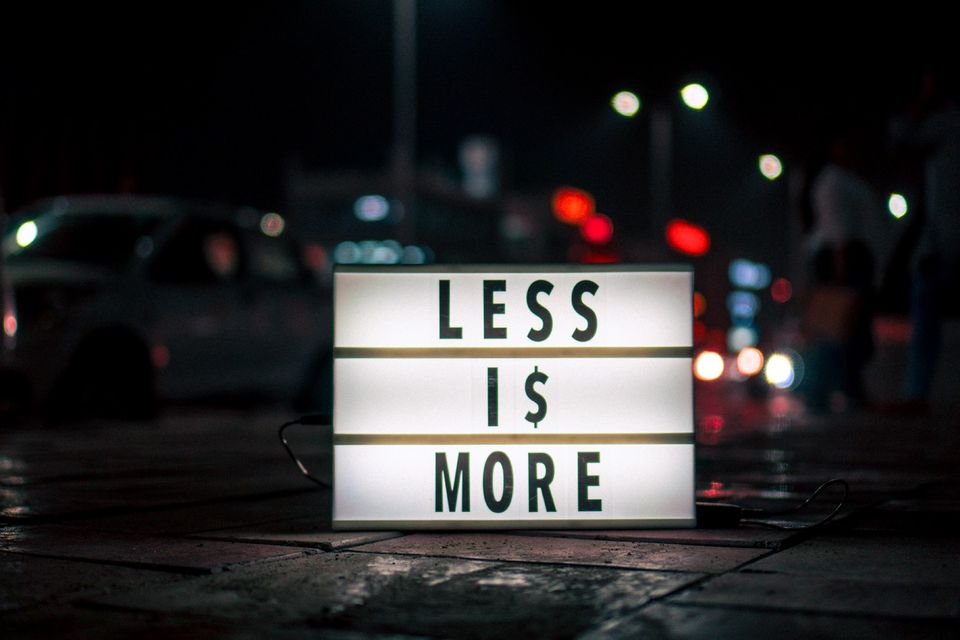 Why You Need to Do Less to Accomplish More