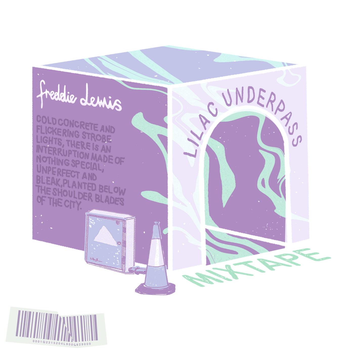 Lilac Underpass Mixtape Artwork